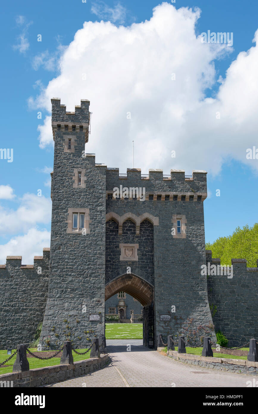 Killyleagh Castle, Killyleagh, County Down, Nordirland, Vereinigtes Königreich Stockfoto
