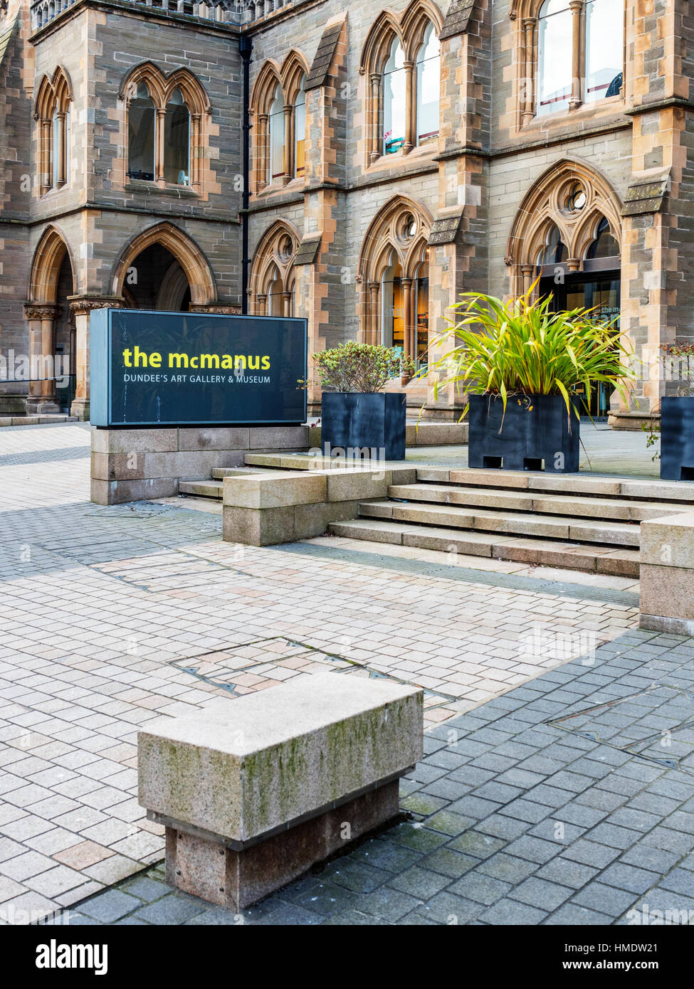 Die McManus Kunstgalerie und Museum in Dundee, Schottland Stockfoto