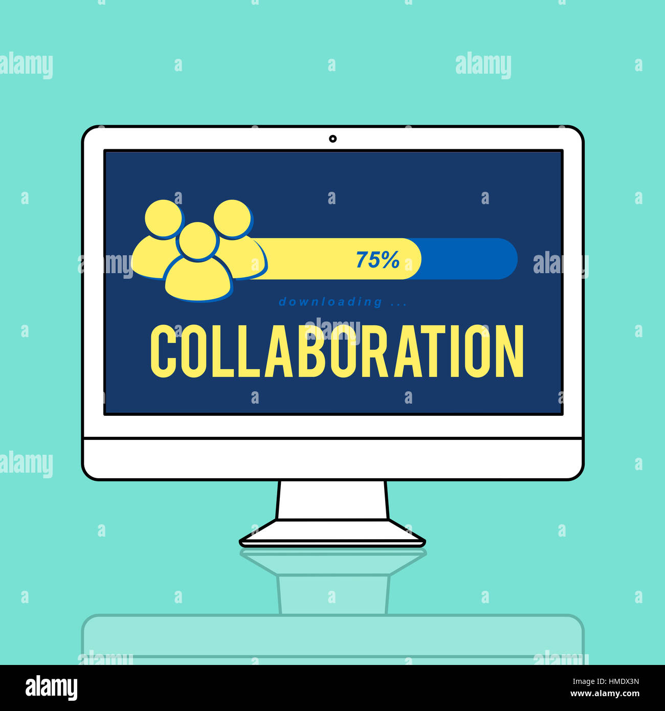 Partnerschaft-Team Collaboration Kooperationskonzept Stockfoto