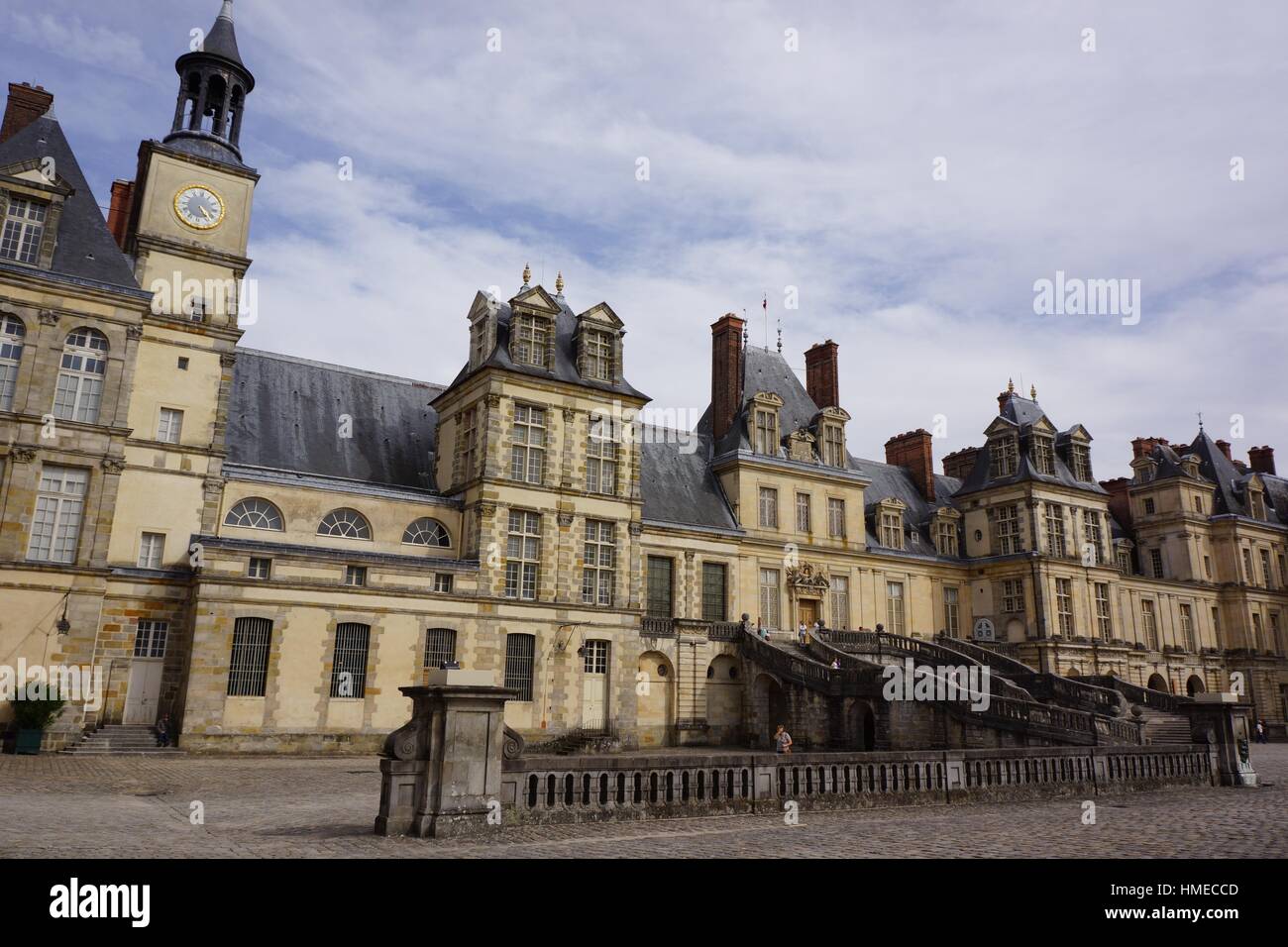 Schloss Fontainebleau. Frankreich Stockfotografie Alamy