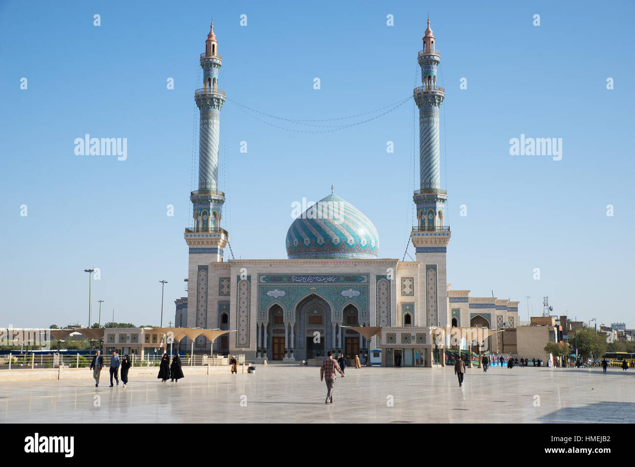 Imam Hassan Al-Asgari Moschee, Qom, Iran Stockfoto