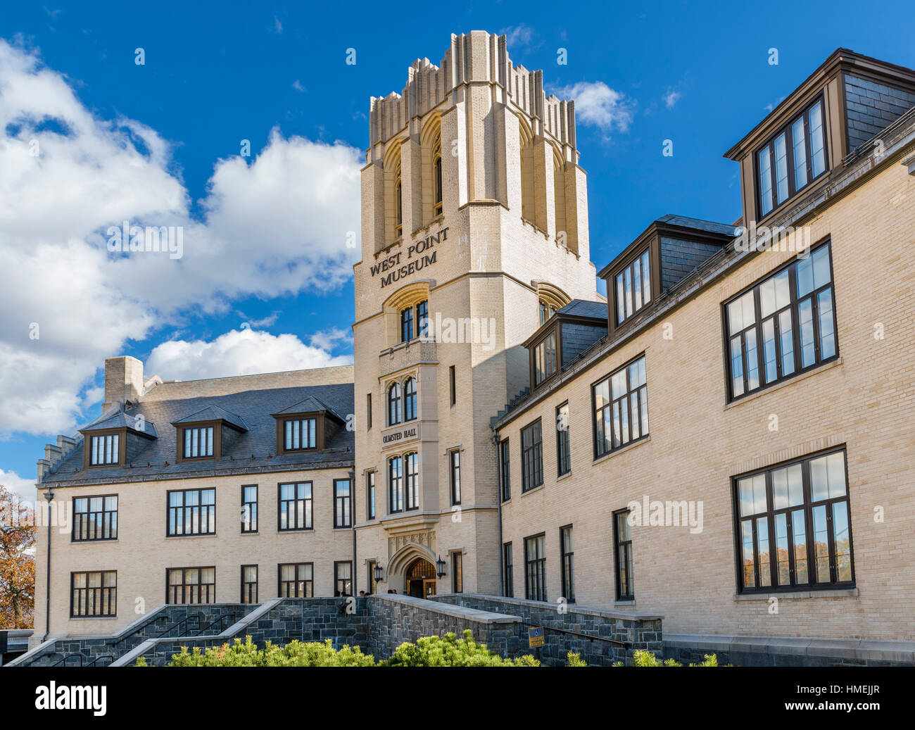 West Point Museum, Olmsted Hall, Vereinigte Staaten Kriegsakademie, Highland Falls, New York State, USA Stockfoto