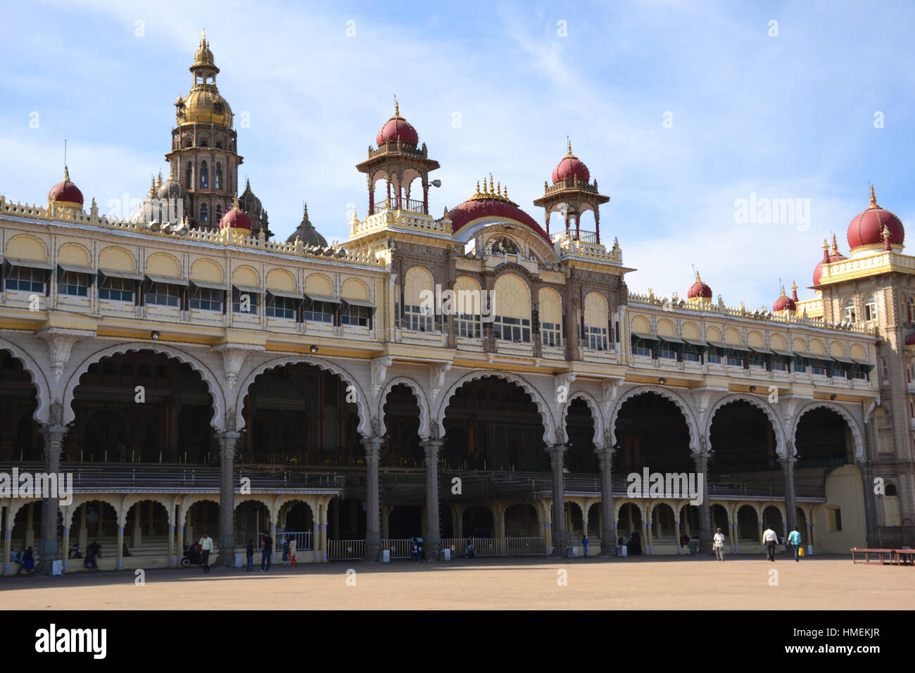 Mysore Palast, Indien Stockfoto