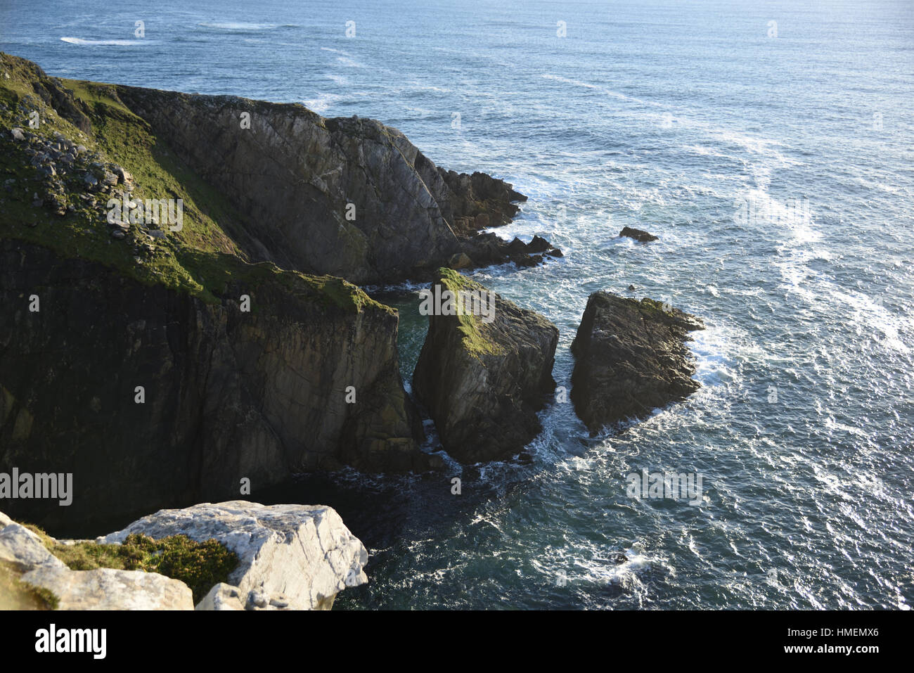 Küste vor Achill Island - Irland Stockfoto