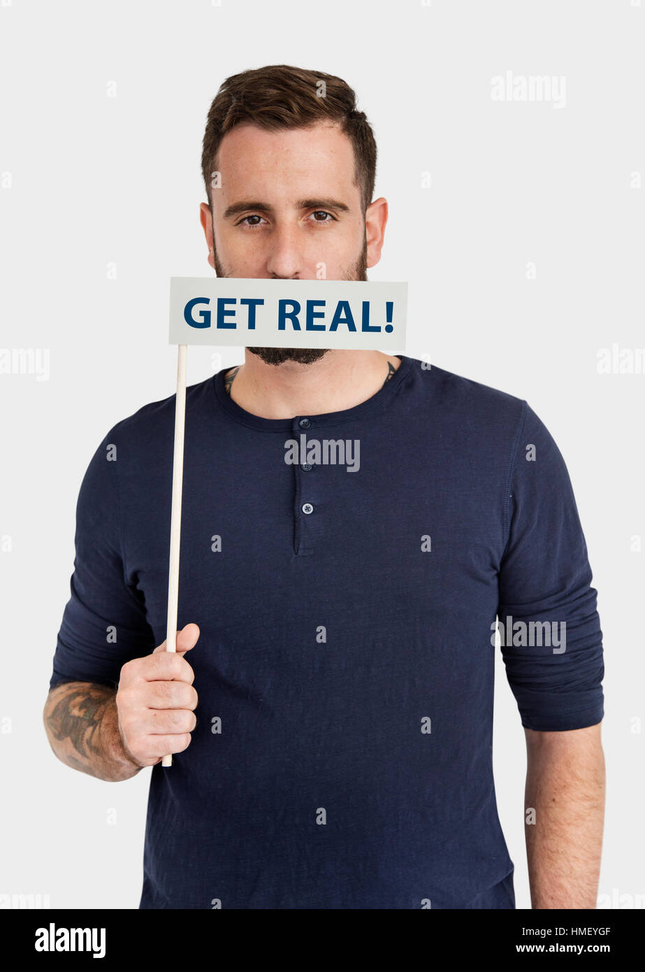 Echte wahre Wort Konzept Stockfoto