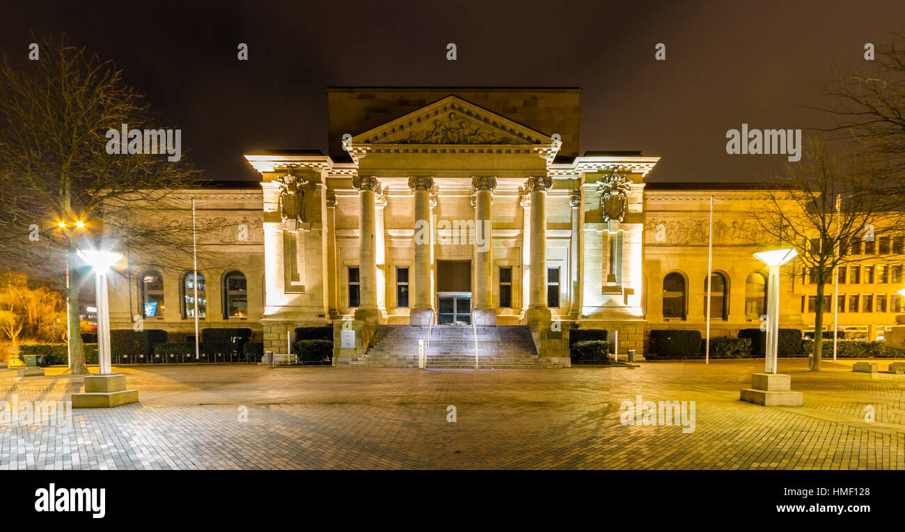 Die Kreisbibliothek Barmen in Wuppertal Barmen, Deutschland Stockfoto