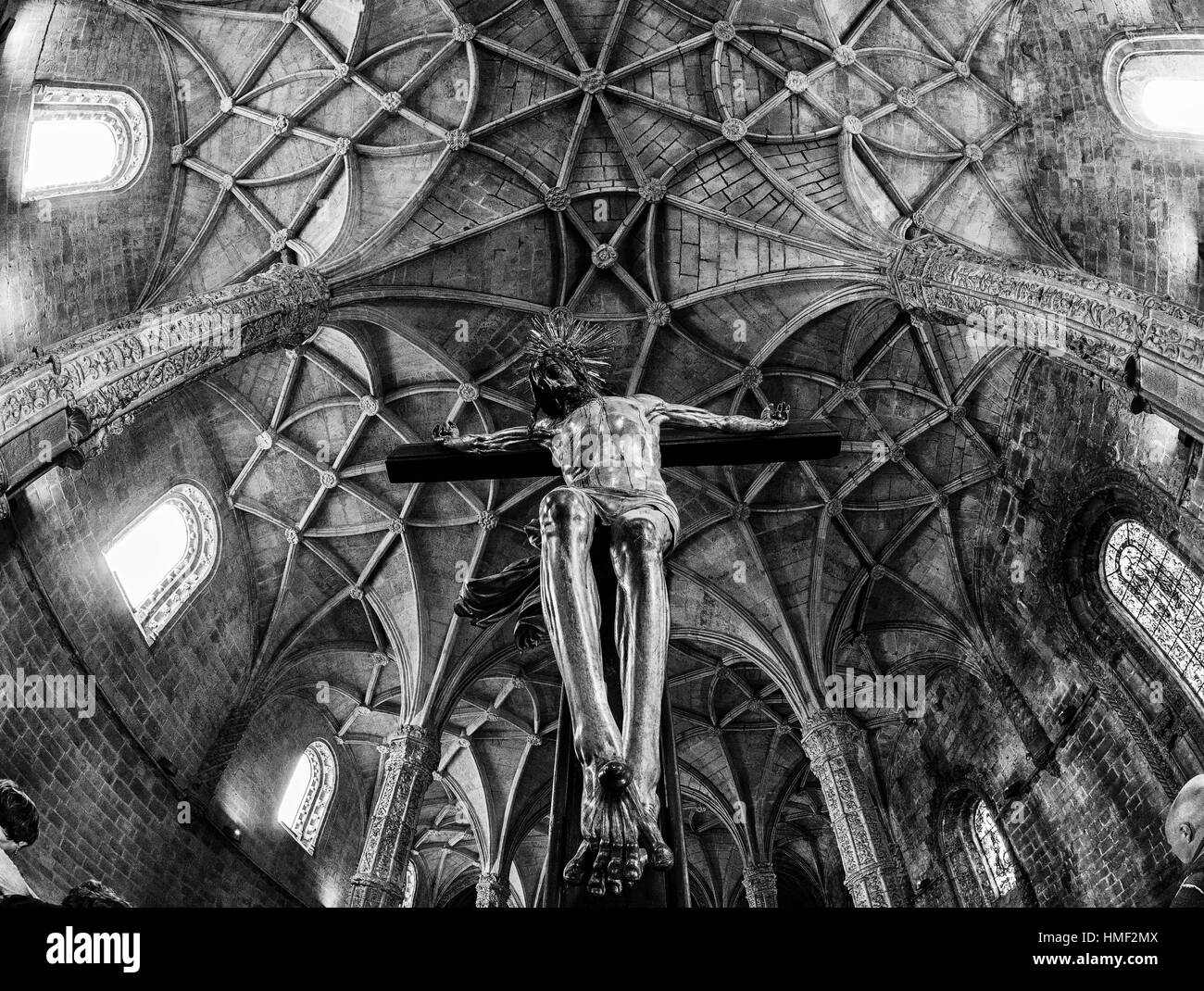 Kirche von Santa Maria de Belém Stockfoto