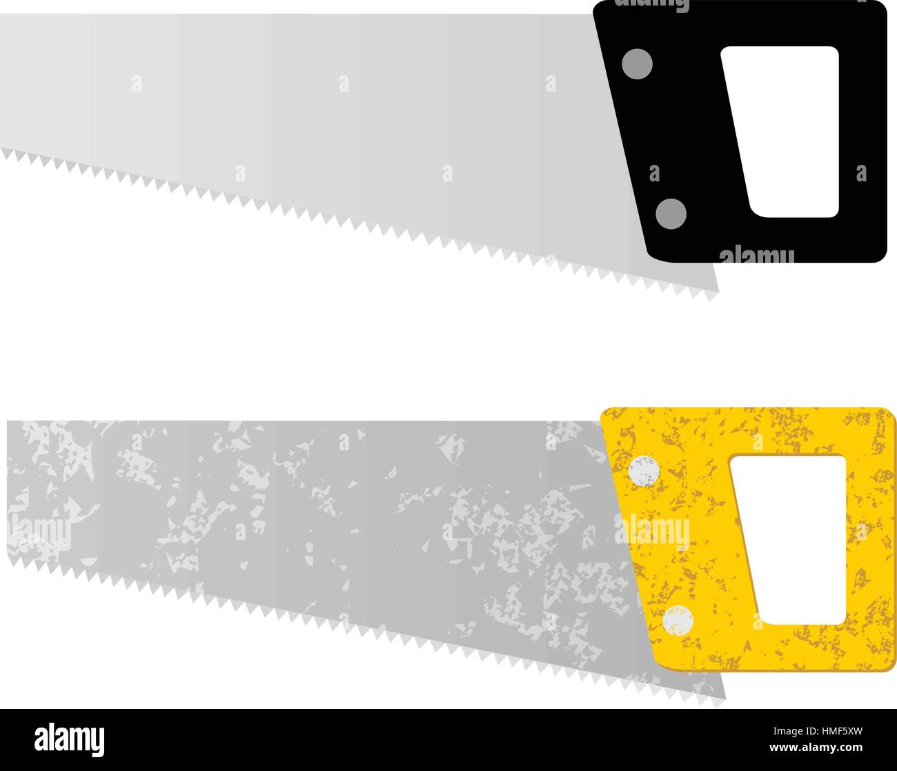 Handsäge Stock Vektor