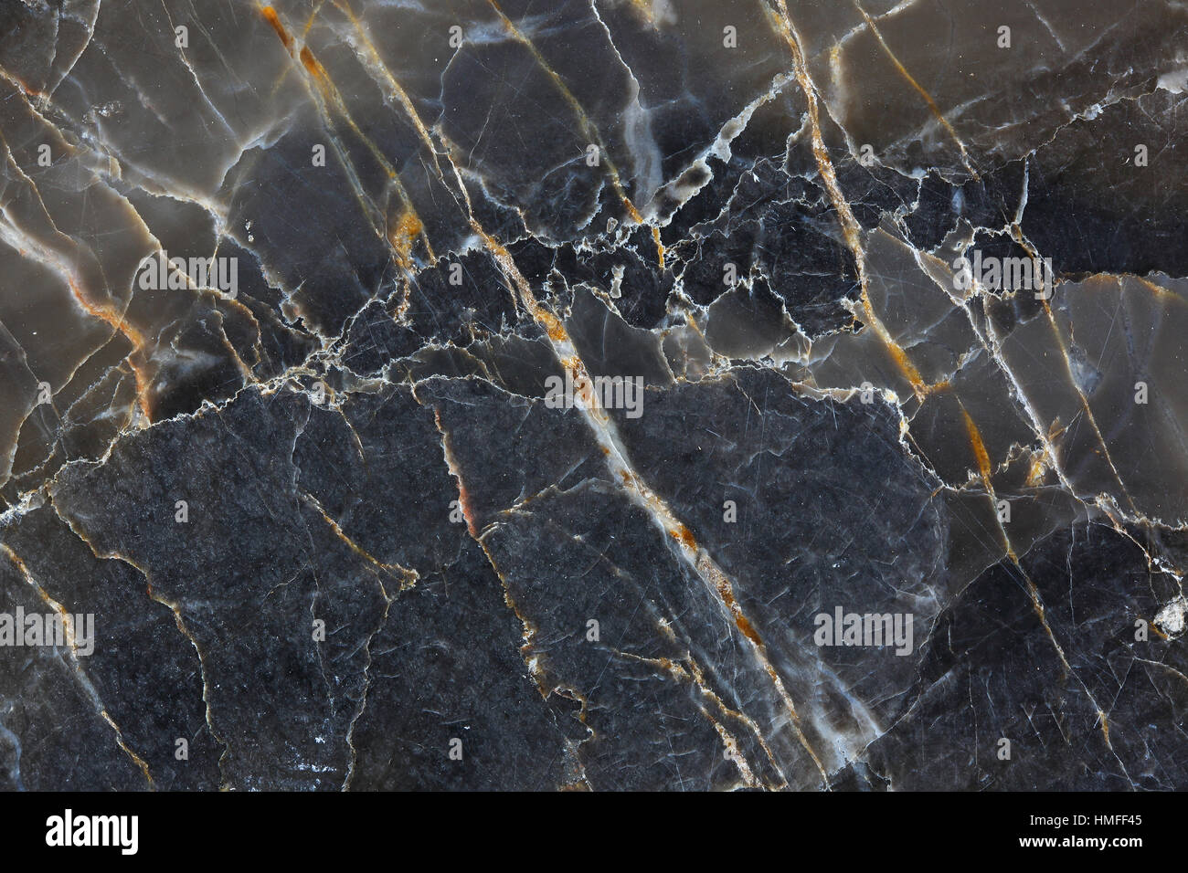 Gemusterte natürlichen dunklen grauen Marmor Muster Hintergrundtextur, abstrakte Marmor Hintergrund. Stockfoto