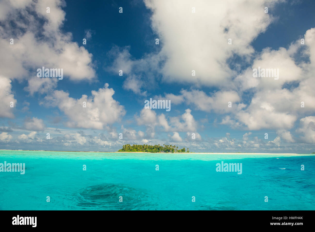 Lagune von Wallis, Wallis und Futuna, Pazifik Stockfoto