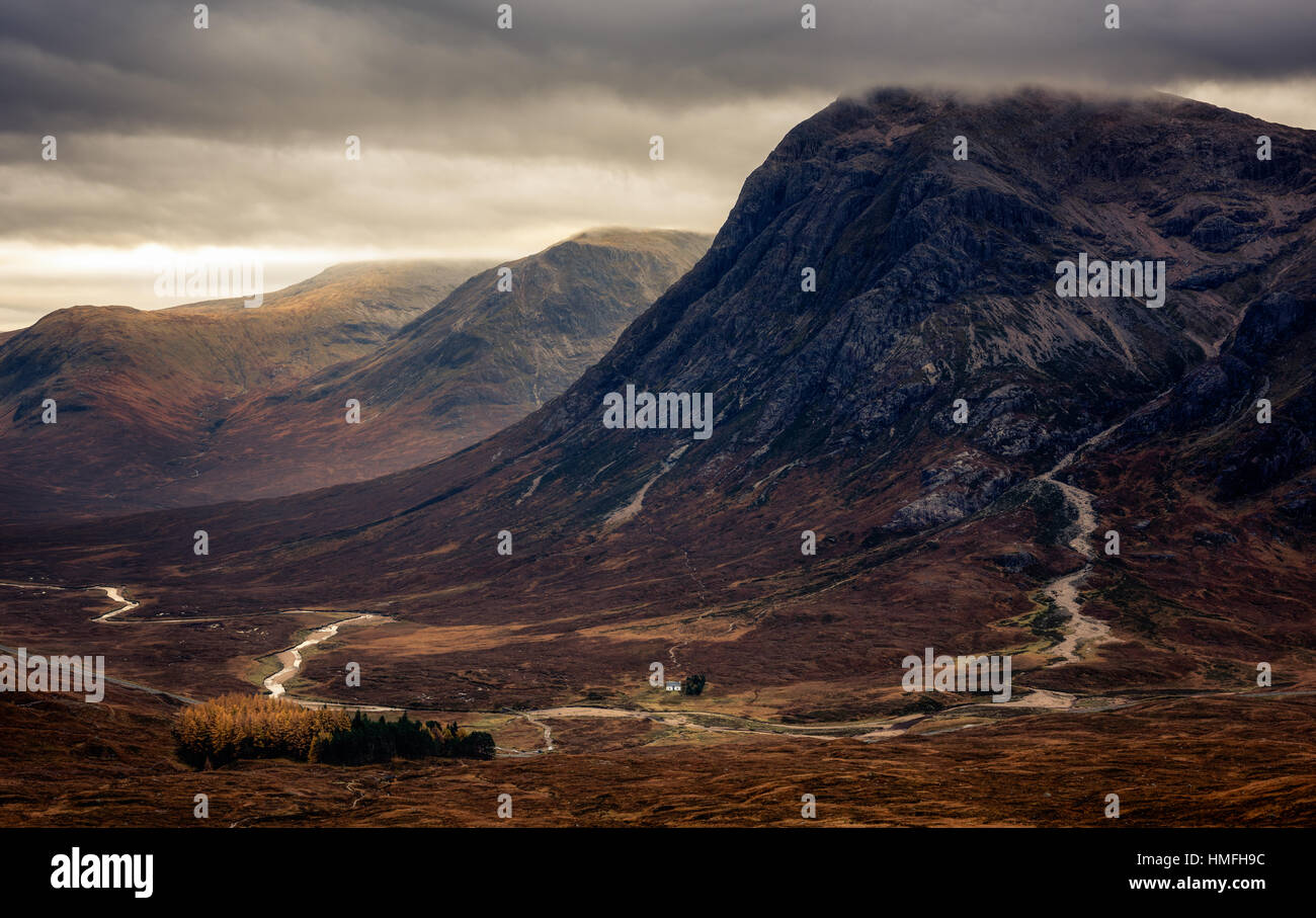 Buchaille Etive Mor, Glencoe, Highlands, Schottland, Vereinigtes Königreich Stockfoto