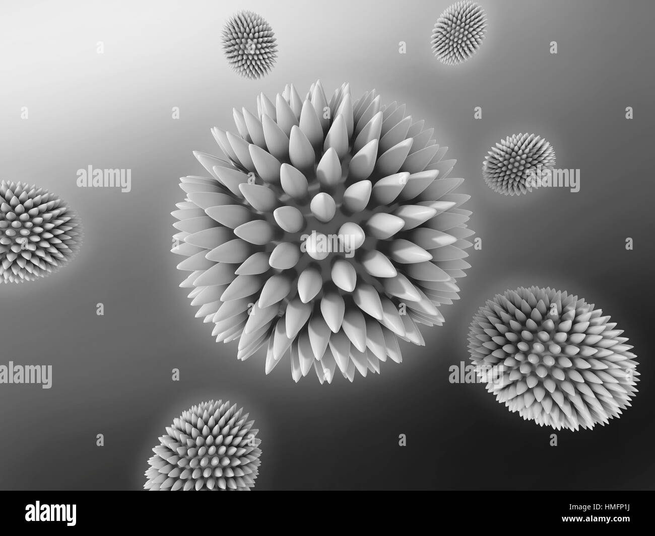 Virus Stockfoto