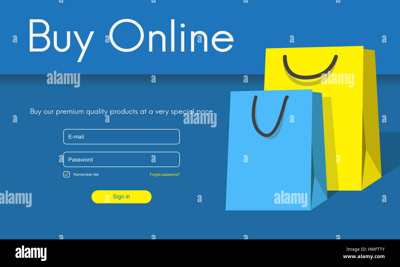 Online-Shop hinzufügen zum Warenkorb Zahlung Kauf Konzept Stockfoto