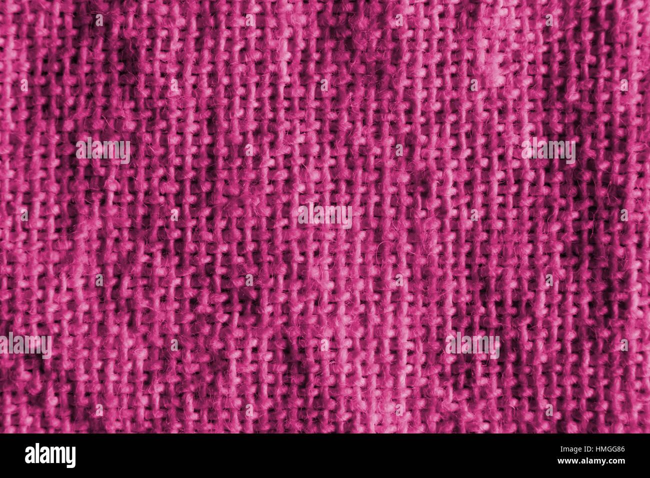 Grob gewebte Baumwolle Stoff Stoff rötlich rosa Farbe Stockfotografie -  Alamy