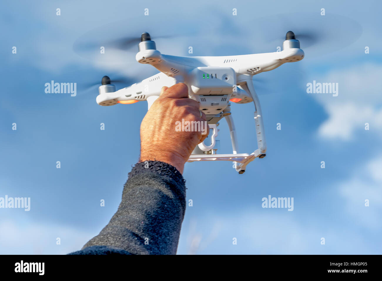 DJI Phantom Drohne Stockfoto