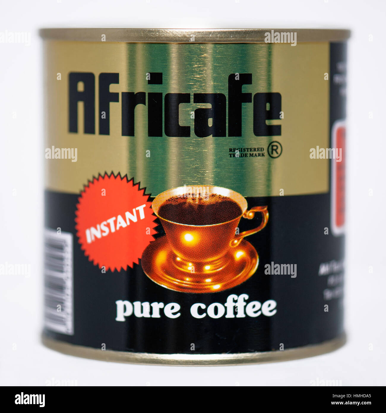 Ostafrikanische instant Kaffee Africafe Stockfoto