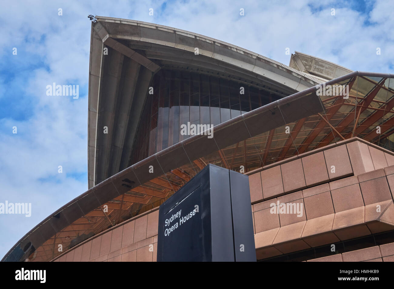 Symbolisches Bild des Sydney Opera House Stockfoto