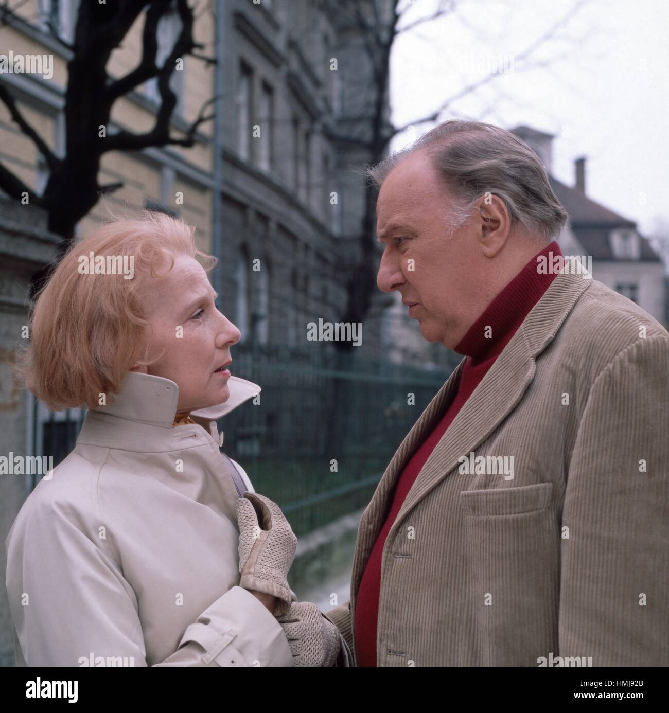 Unsere Kleine Welt, Deutschland 1978, Regie: Alfred Weidenmann, Monia: Elfriede Kuzmany, Martin Held Stockfoto