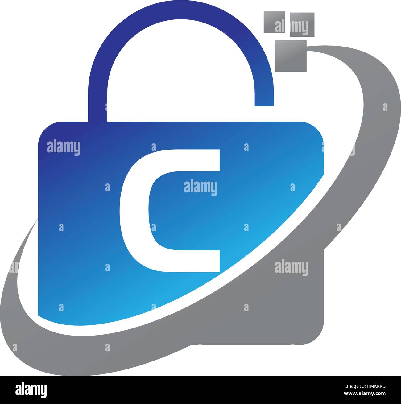 Datenschutz-Technologie erste C Stock Vektor
