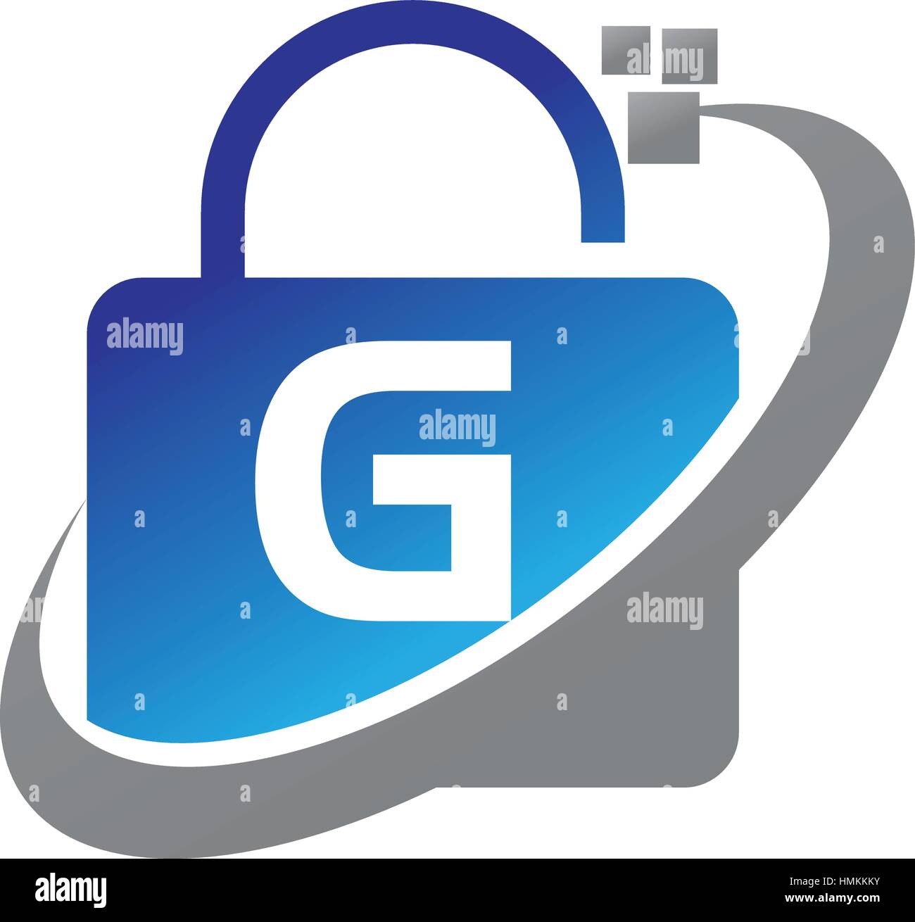 Datenschutz-Technologie erste G Stock Vektor