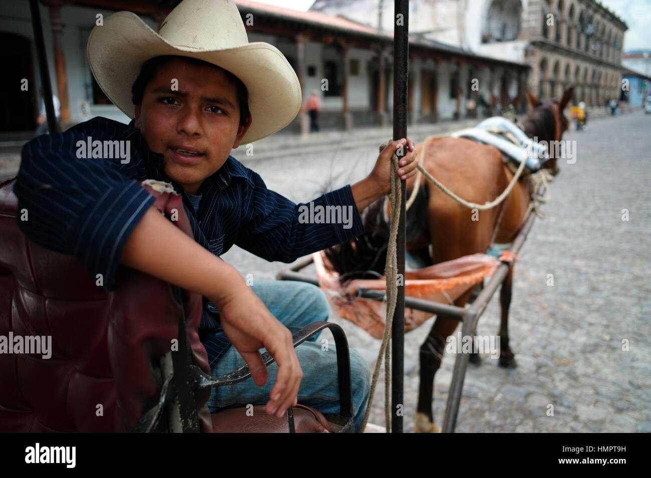 Der lokale Markt in Chichicastenango. Diese Stadt im El Quiche Departement Guatemala, ist bekannt für seine traditionelle K'iche' Maya Kultur bekannt Stockfoto