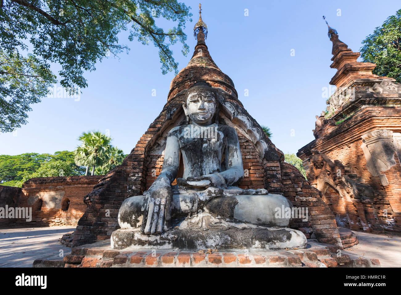 Buddha in Sagaing Mandalay, Myanmar (Burma) Stockfoto