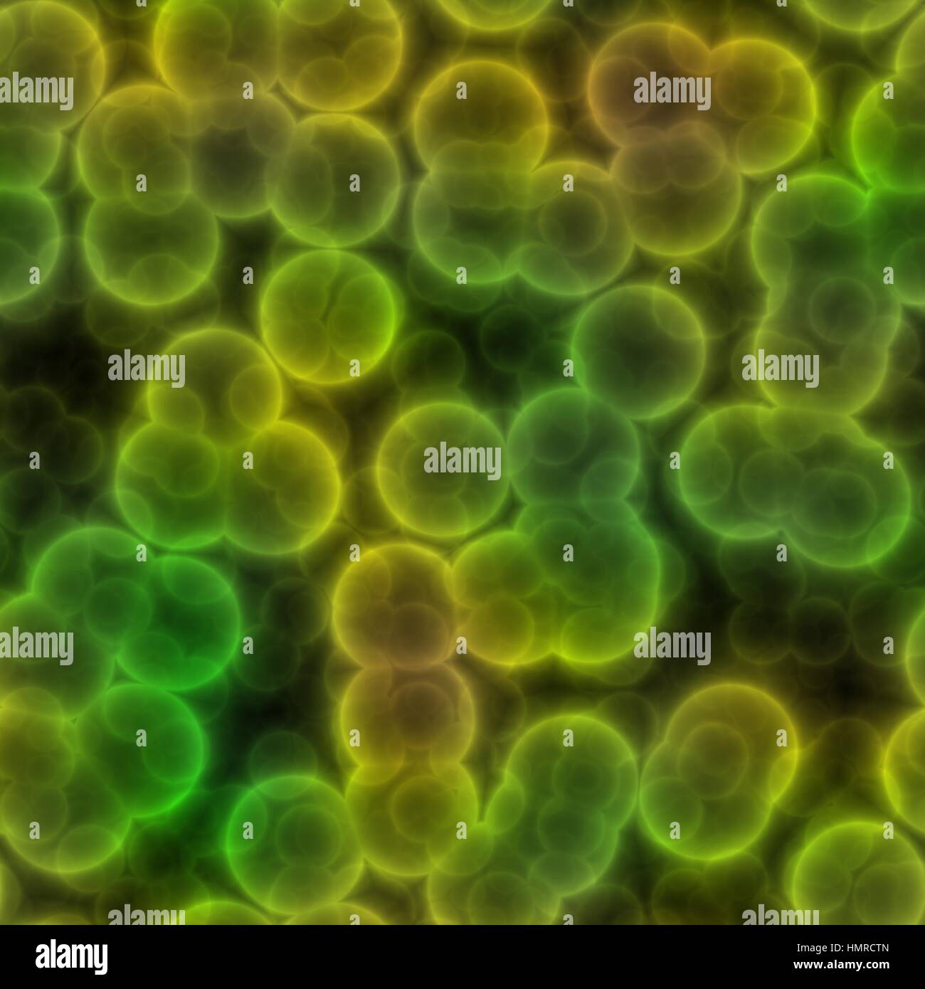 Bunte realistische tödliche Bakterien Textur. Stockfoto