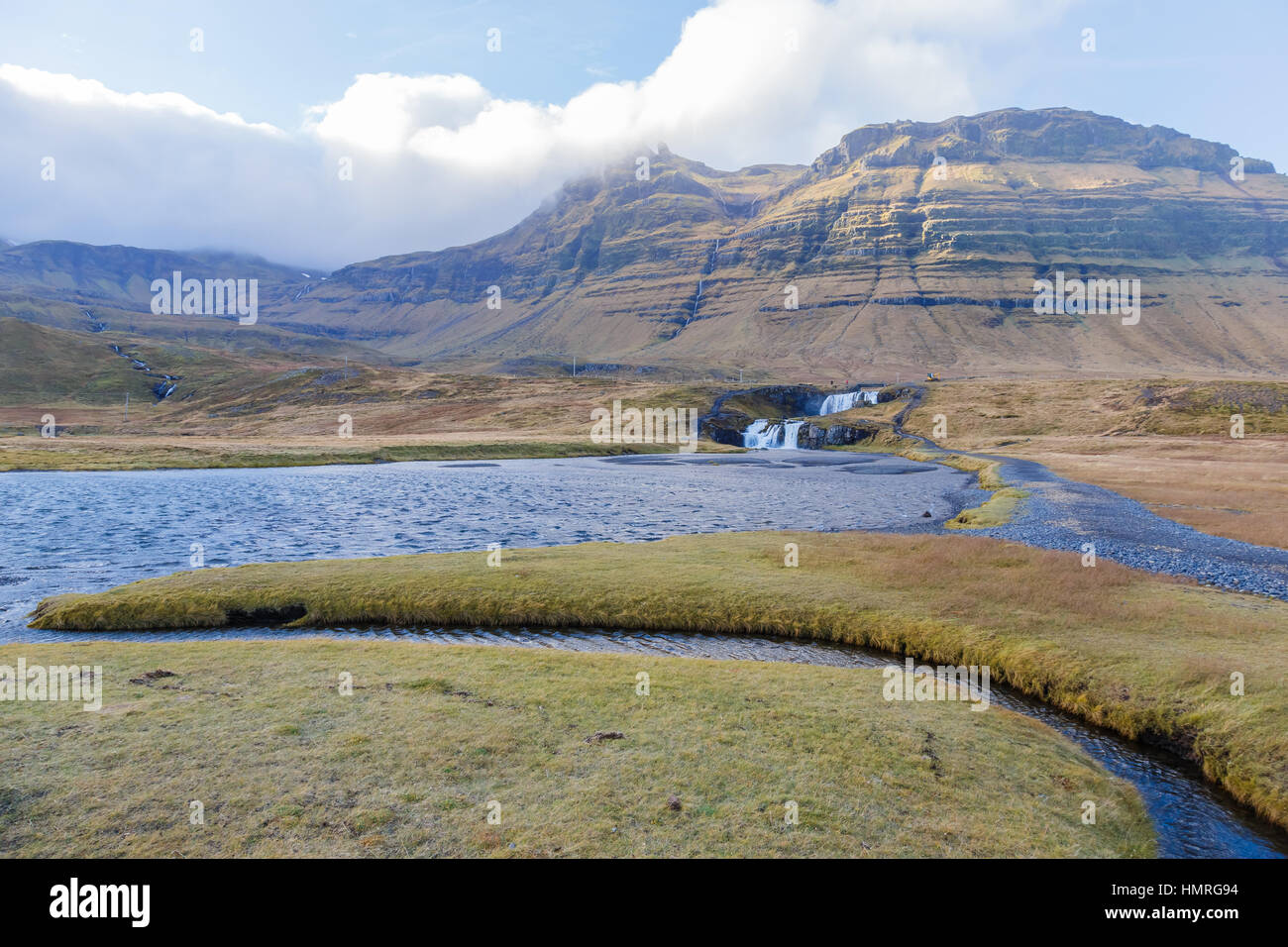 Kirkjufell Berg in Island Stockfoto