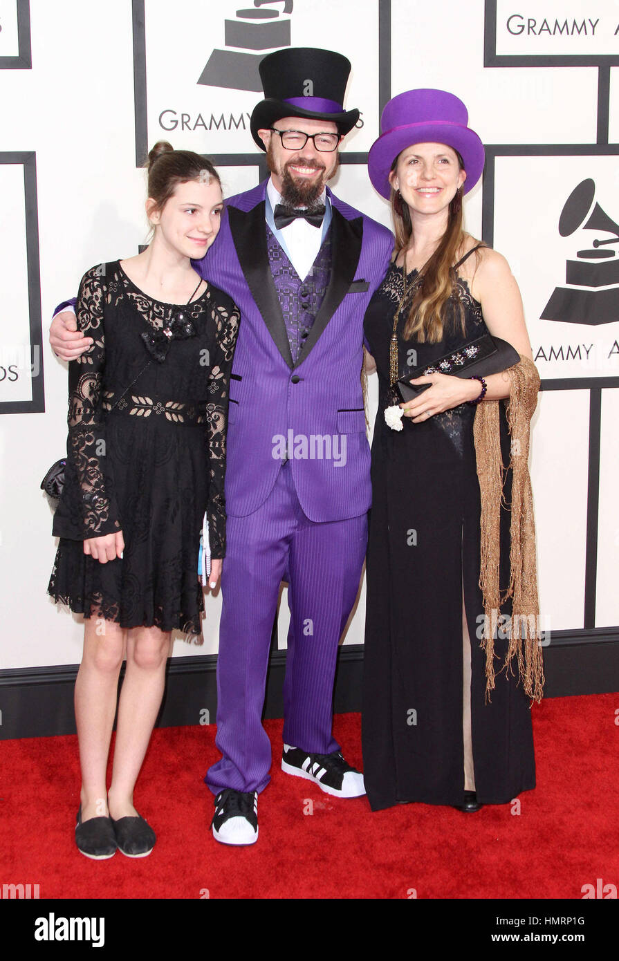 Los Angeles, CA, USA. 8. Februar 2015. 8. Februar 2015 - Los Angeles, Kalifornien - MC Feuerwerk, Geheimagent 23 Skidoo und Bootysattva. 57th annual GRAMMY Awards statt im Staples Center. Bildnachweis: AdMedia Credit: AdMedia/ZUMA Draht/Alamy Live-Nachrichten Stockfoto