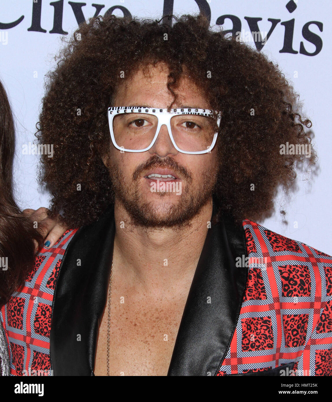 Los Angeles, CA, USA. 8. Februar 2015. 7. Februar 2015 - Los Angeles, Kalifornien - Redfoo. Pre-GRAMMY-Gala und Gruß an Industrie-Icons mit Clive Davis zu Ehren Martin Bandier statt im Beverly Hilton Hotel. Bildnachweis: AdMedia Credit: AdMedia/ZUMA Draht/Alamy Live-Nachrichten Stockfoto
