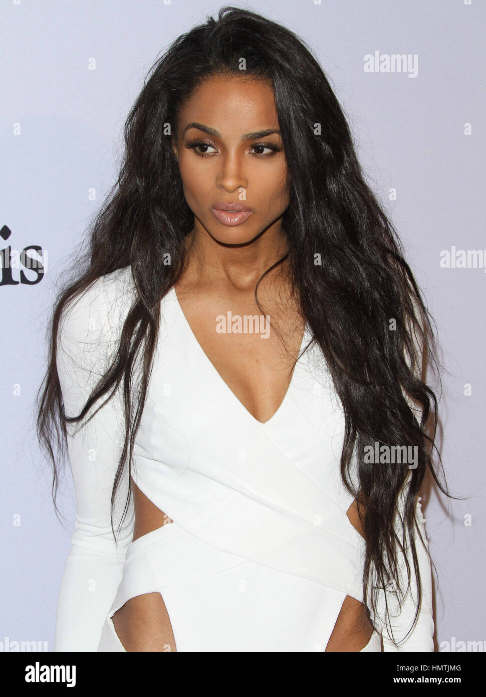 Los Angeles, CA, USA. 8. Februar 2015. 7. Februar 2015 - Los Angeles, Kalifornien - Ciara. Pre-GRAMMY-Gala und Gruß an Industrie-Icons mit Clive Davis zu Ehren Martin Bandier statt im Beverly Hilton Hotel. Bildnachweis: AdMedia Credit: AdMedia/ZUMA Draht/Alamy Live-Nachrichten Stockfoto
