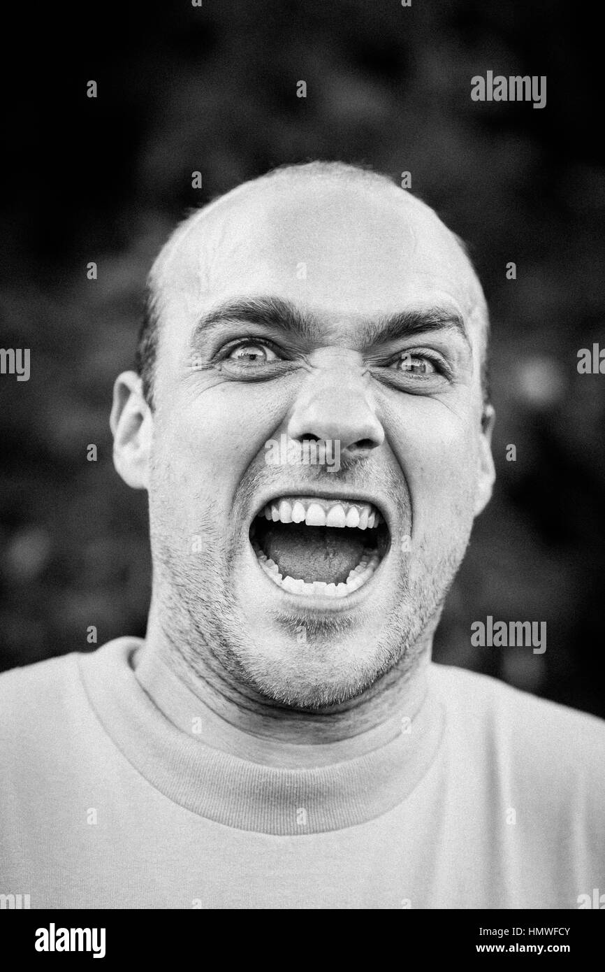 Singer-Songwriter Jeremy Enigk, im Grant Park, Chicago, im Jahr 2006. Stockfoto