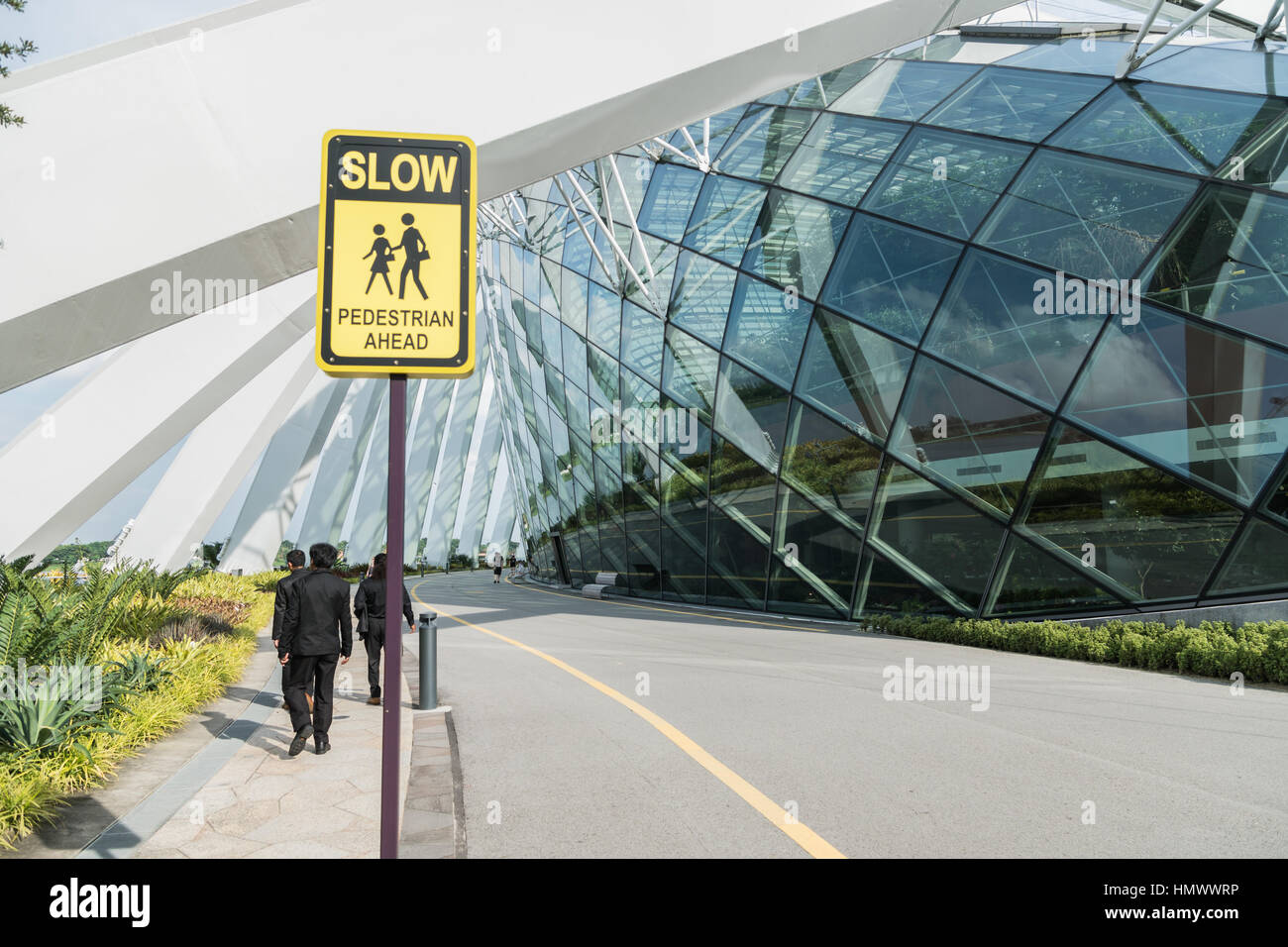 8. Dezember 2016 Singapur. Gebäude im Park Gardens Bay, Singapur. Stockfoto