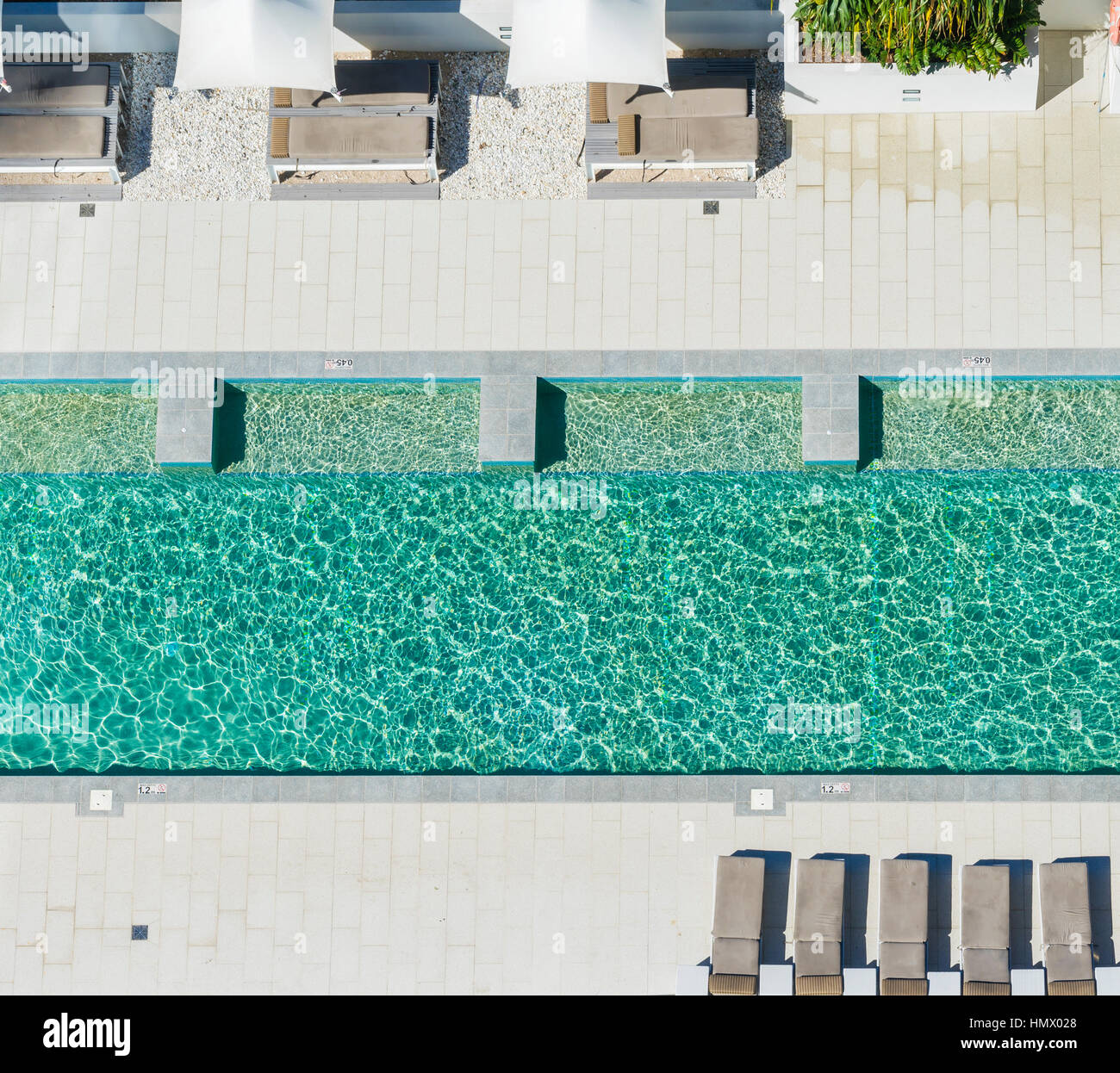 Swimming Pool im resort Stockfoto