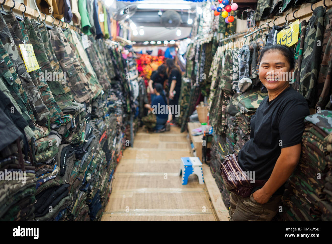 Chatuchak-Markt, Bangkok. Stockfoto