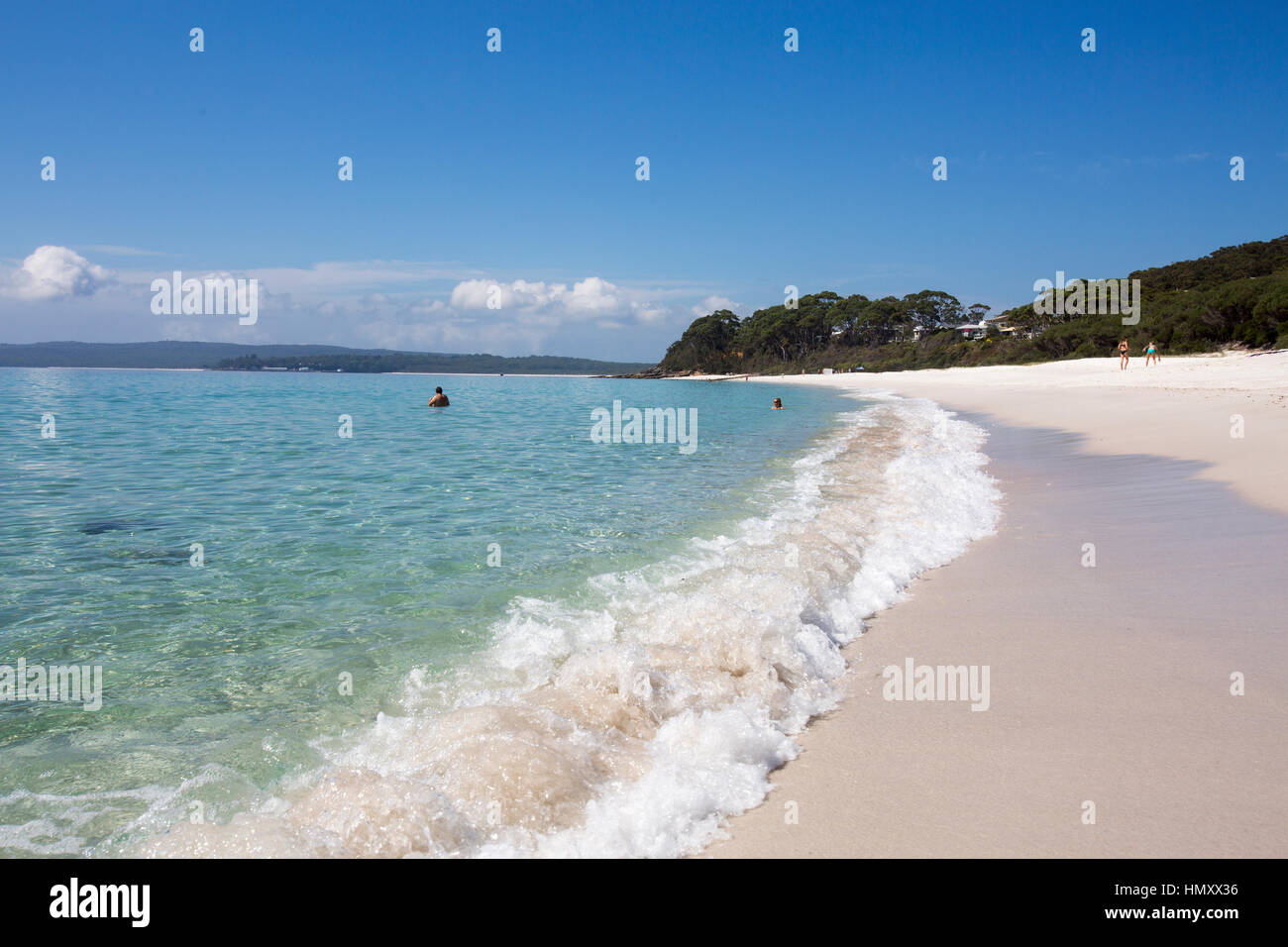 Chinamans Strand in Jervis Bay, New South Wales, Australien Stockfoto