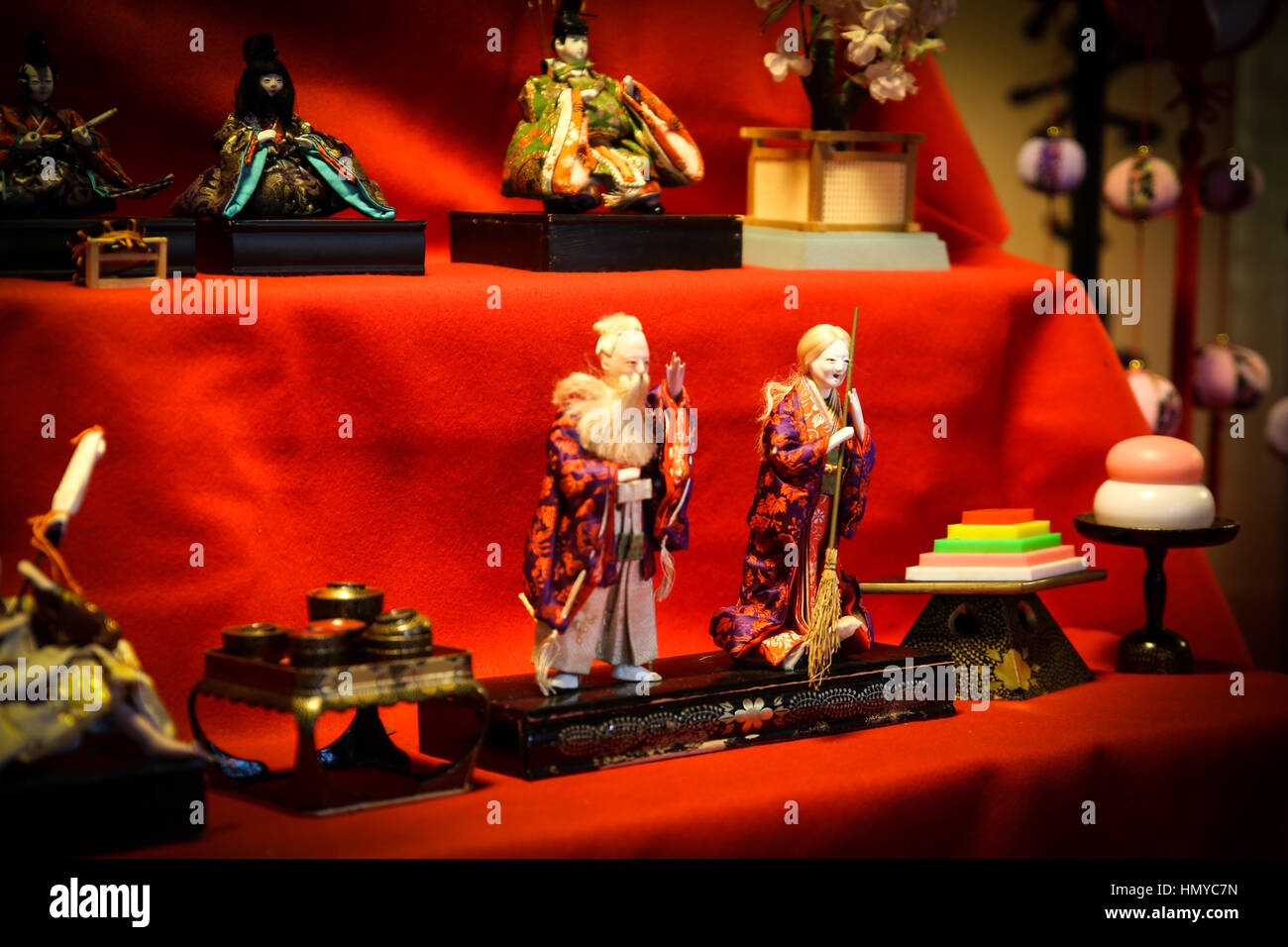 Hinamatsuri Stockfoto