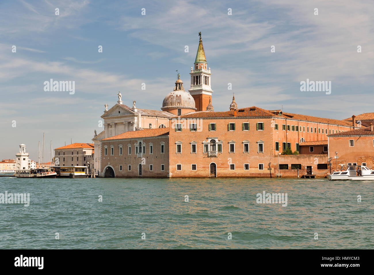 Lagune von Venedig und San Giorgio Maggiore Insel, Italien. Stockfoto Lagune von Venedig und San Giorgio Maggiore Insel, Italien. Stockfoto