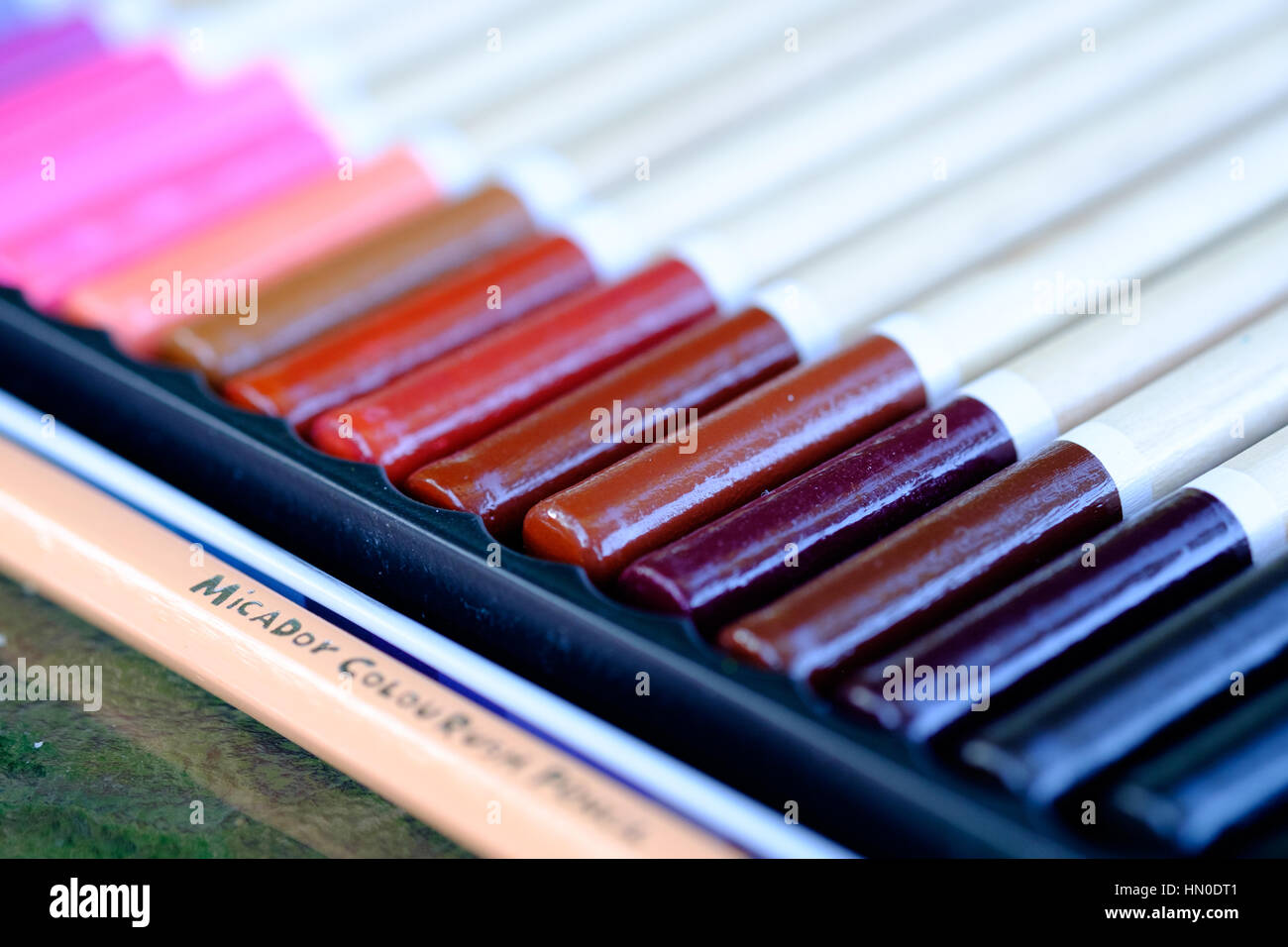 Buntstifte Stockfoto