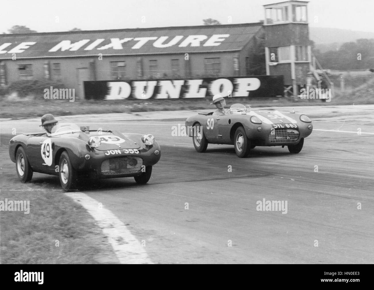 Berkeleys bei BARC Event Goodwood 31. August 1957 Stockfoto