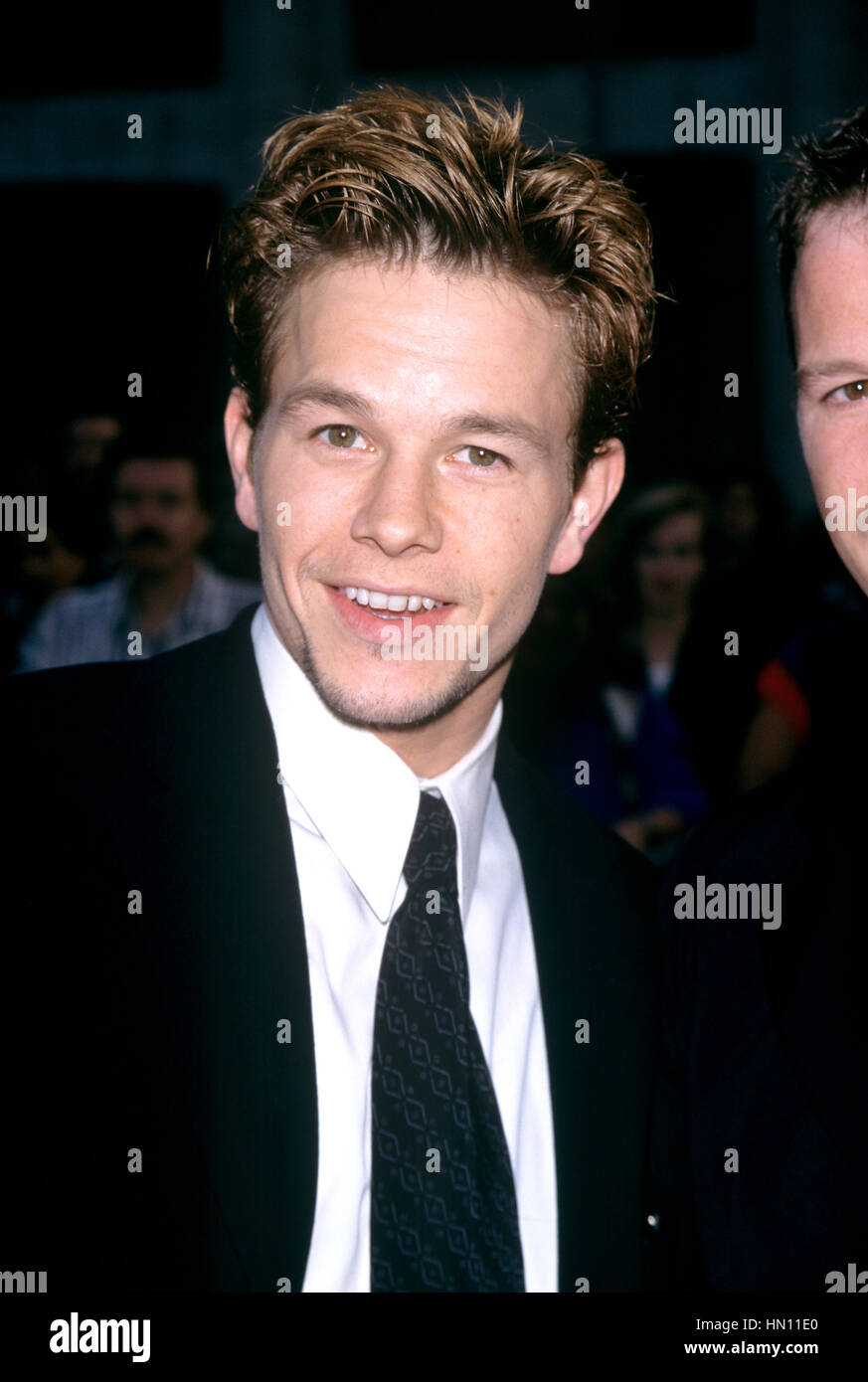 Mark Wahlberg im Bild bei der Premiere von "Boogie Nights" in der Alice Tully Hall in New York City am 9. Oktober 1997. Stockfoto