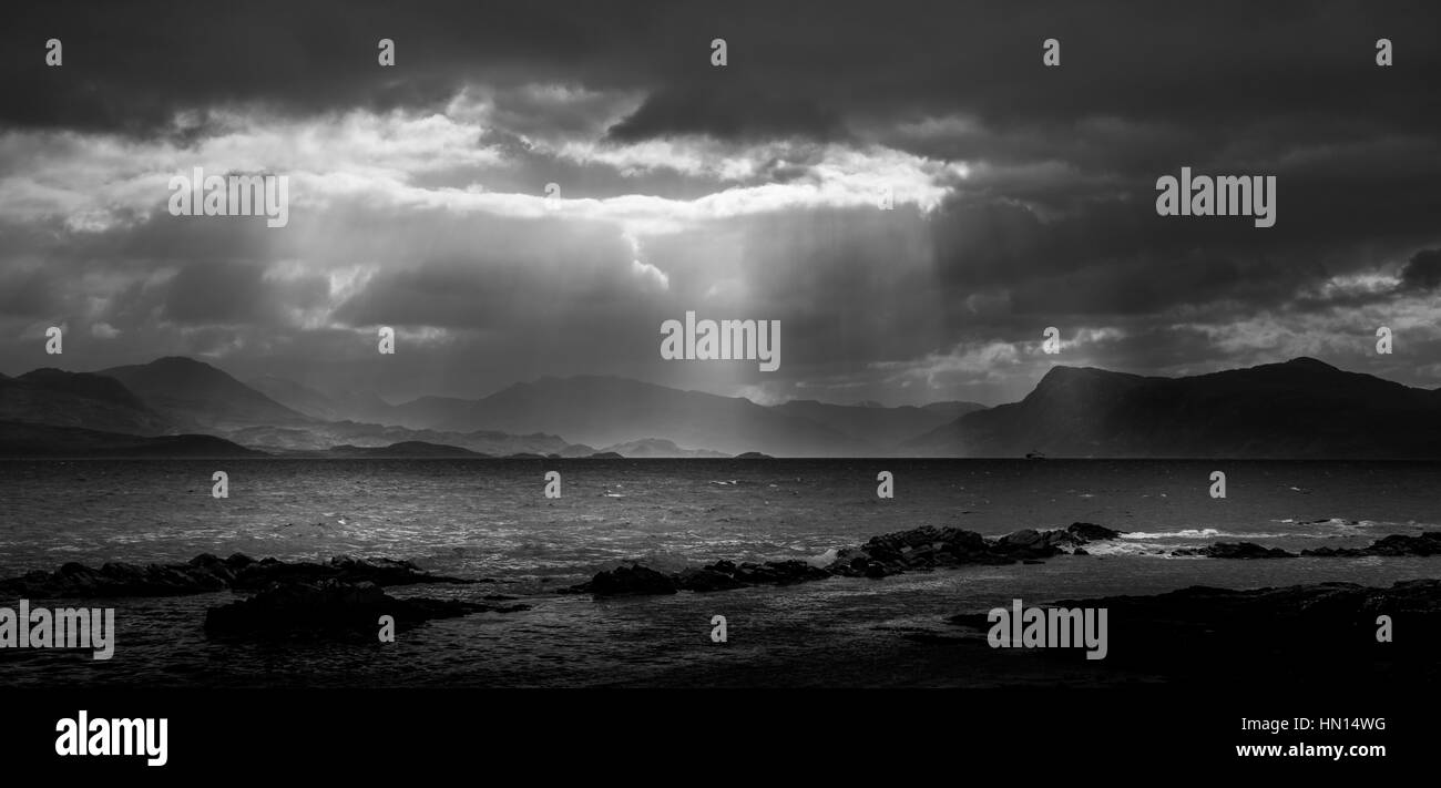 Highlands und die Isle Of skye Stockfoto