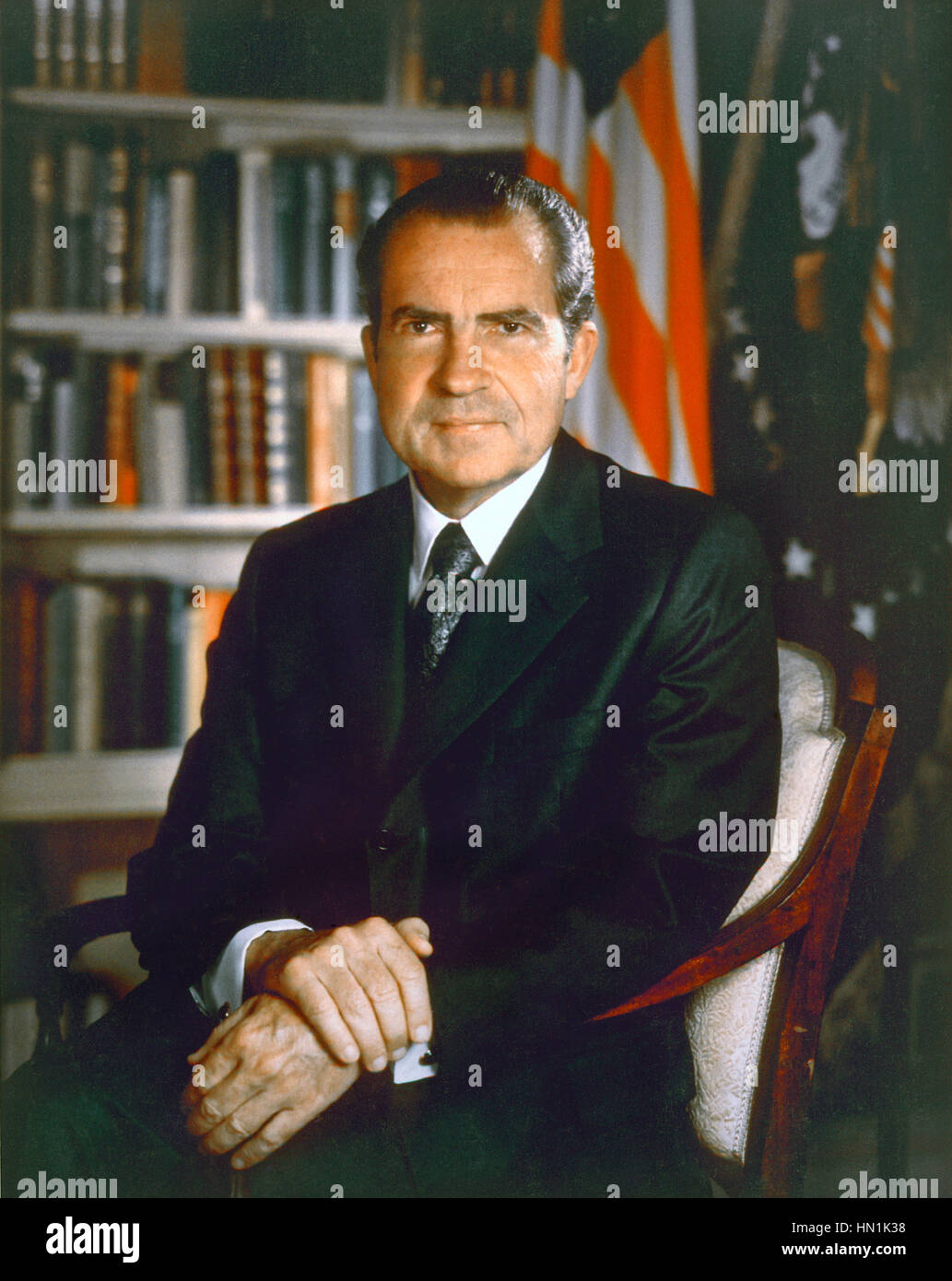 RICHARD NIXON (1913-1994) U.S. US-Präsidenten über 1969 Stockfoto