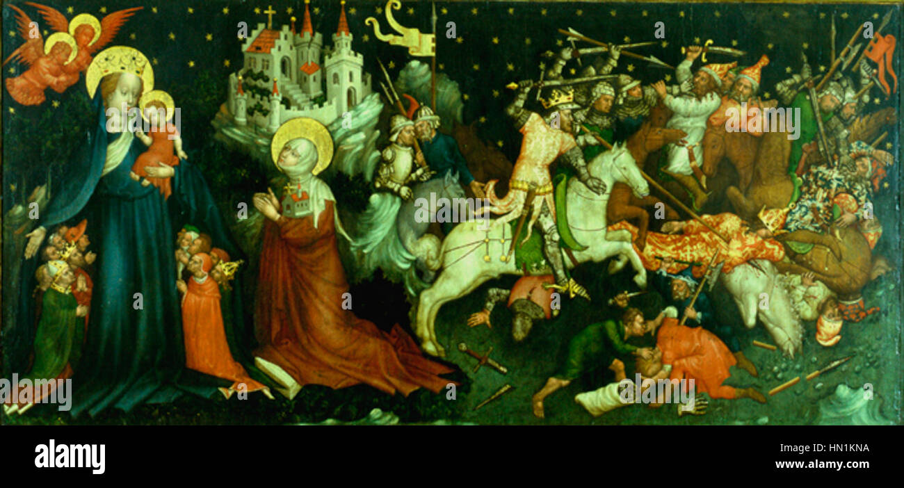 Meister des St. Lambrecht Votiv Altarbild 01 Stockfoto