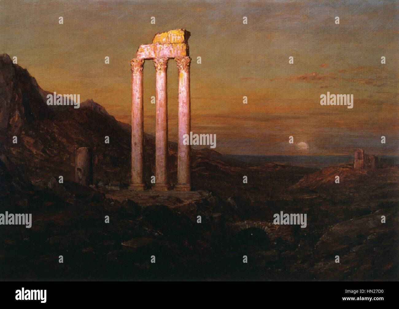 Mondaufgang Frederic Edwin Church 1889 Stockfoto