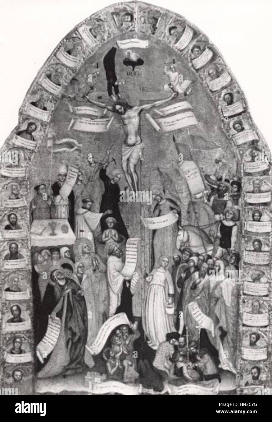 Maestro di Roncaiette Allegoria Crocefissione Museo Correr