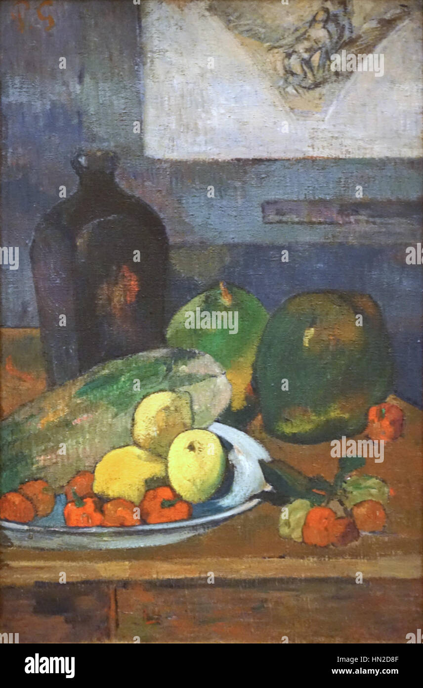 Nature Morte de p. Gauguin (Mexiko, Straßburg) (29036905531) Stockfoto