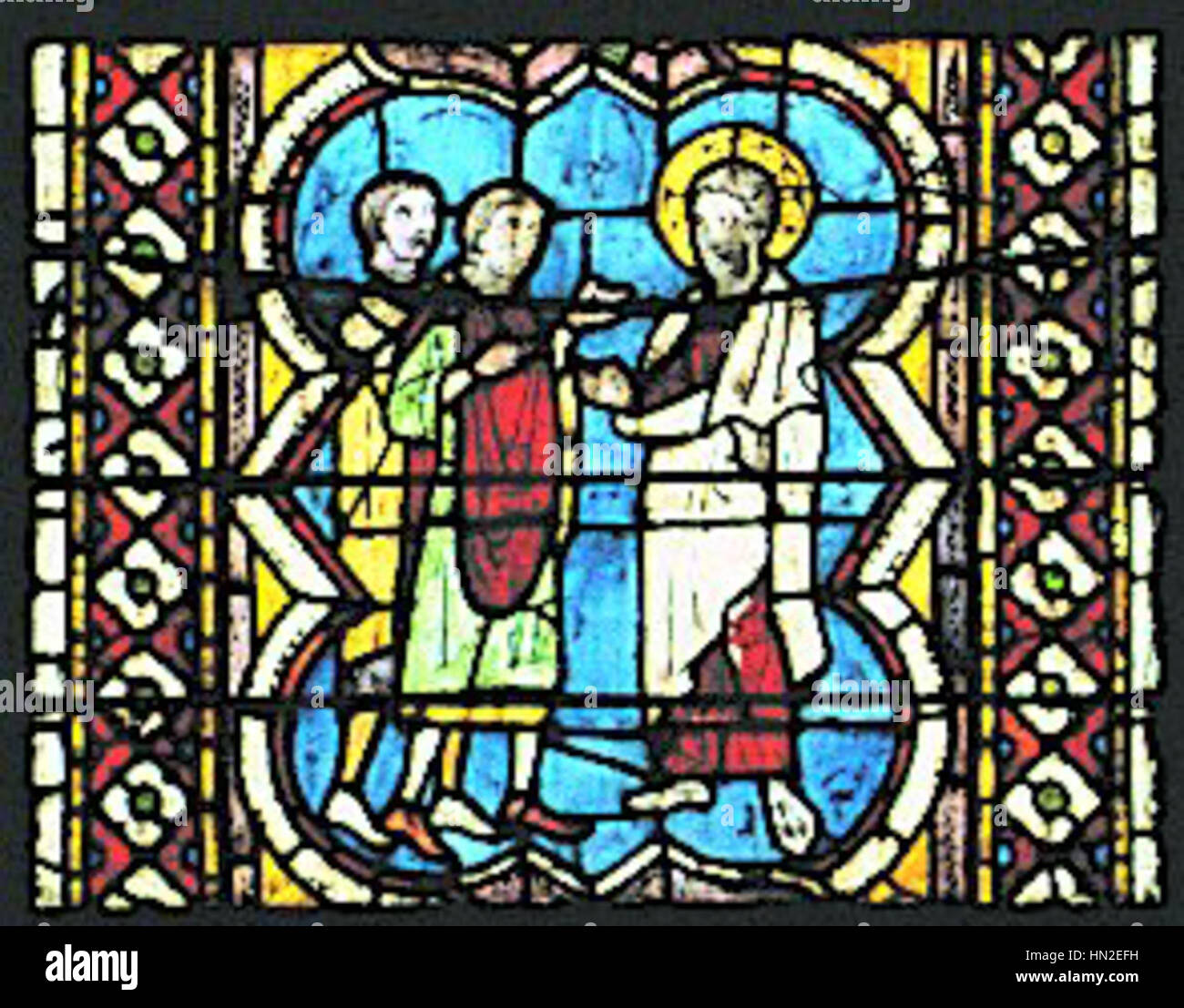 Maestro di San Francesco, ss Bartolomeo e Matteo, Messi del re Polemio