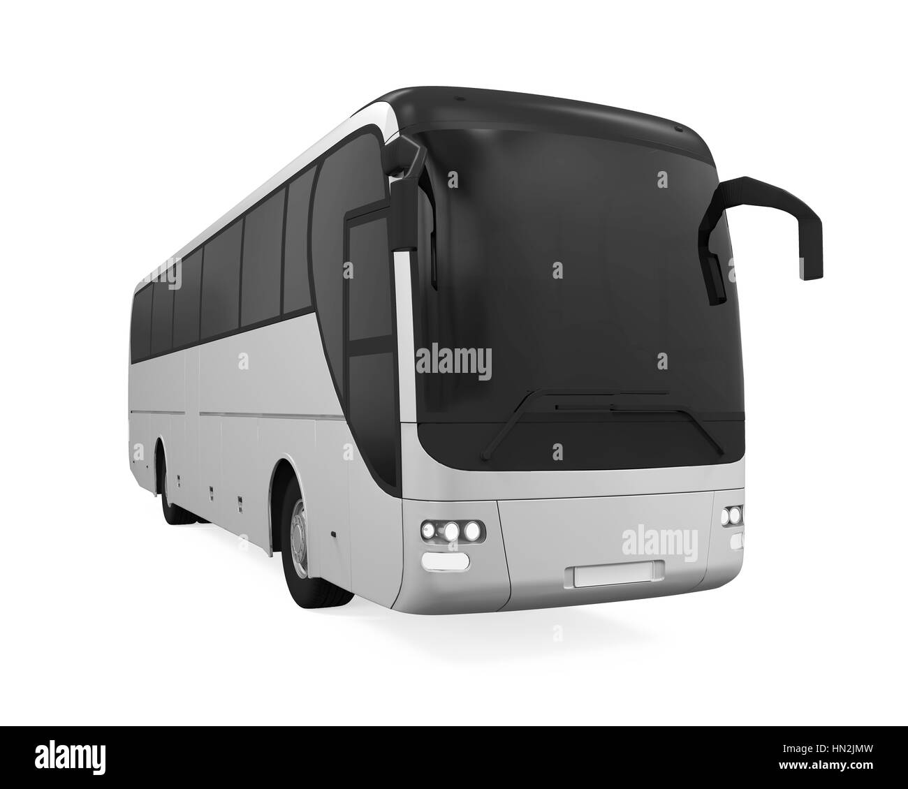 Coach Bus galvanisch getrennt Stockfoto