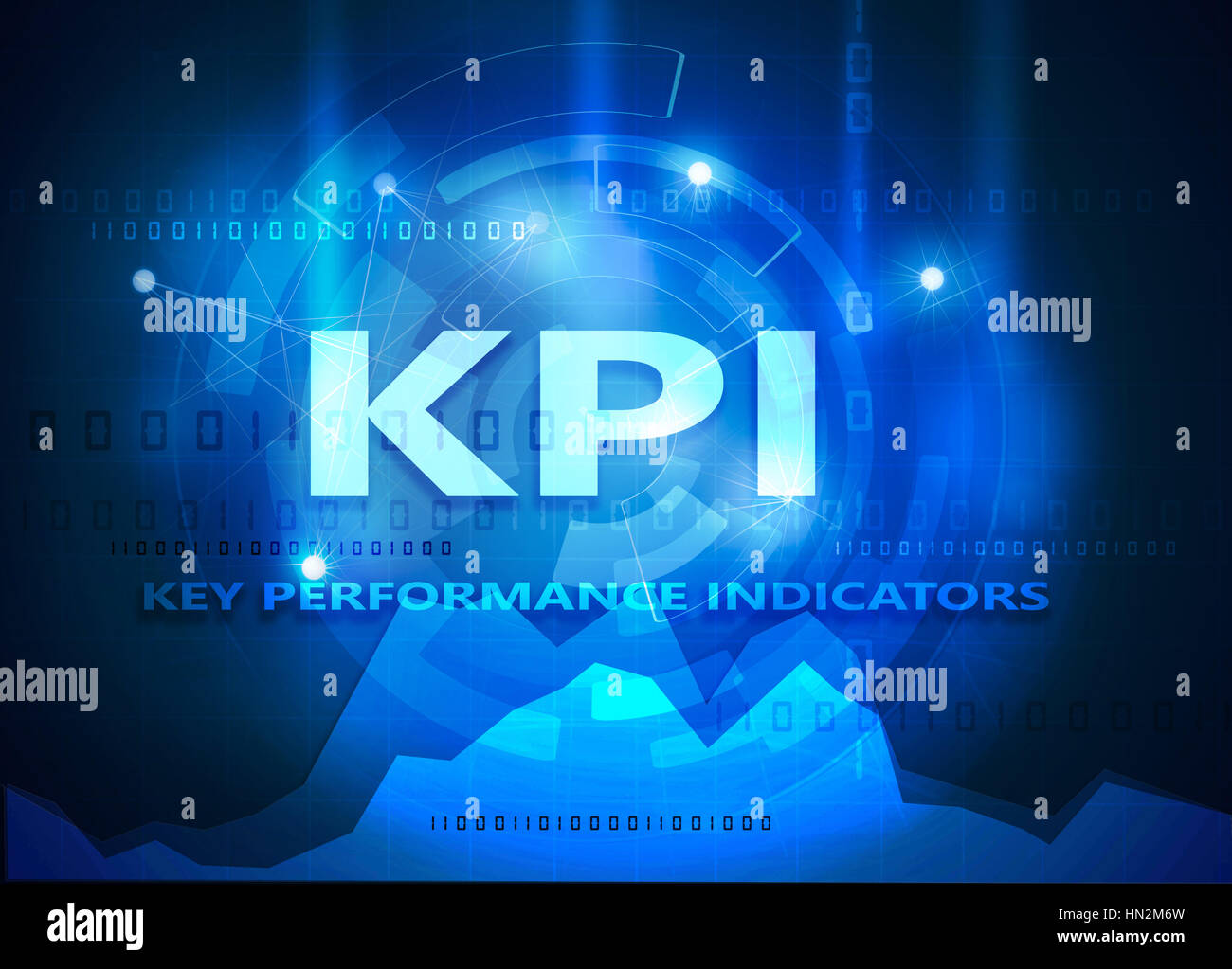 KPI Stockfoto